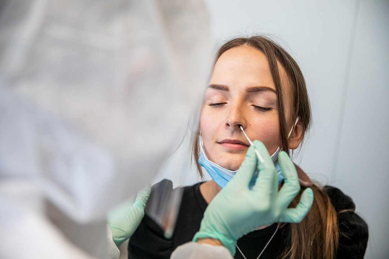 COVID-19 testavimas Vilniaus oro uoste