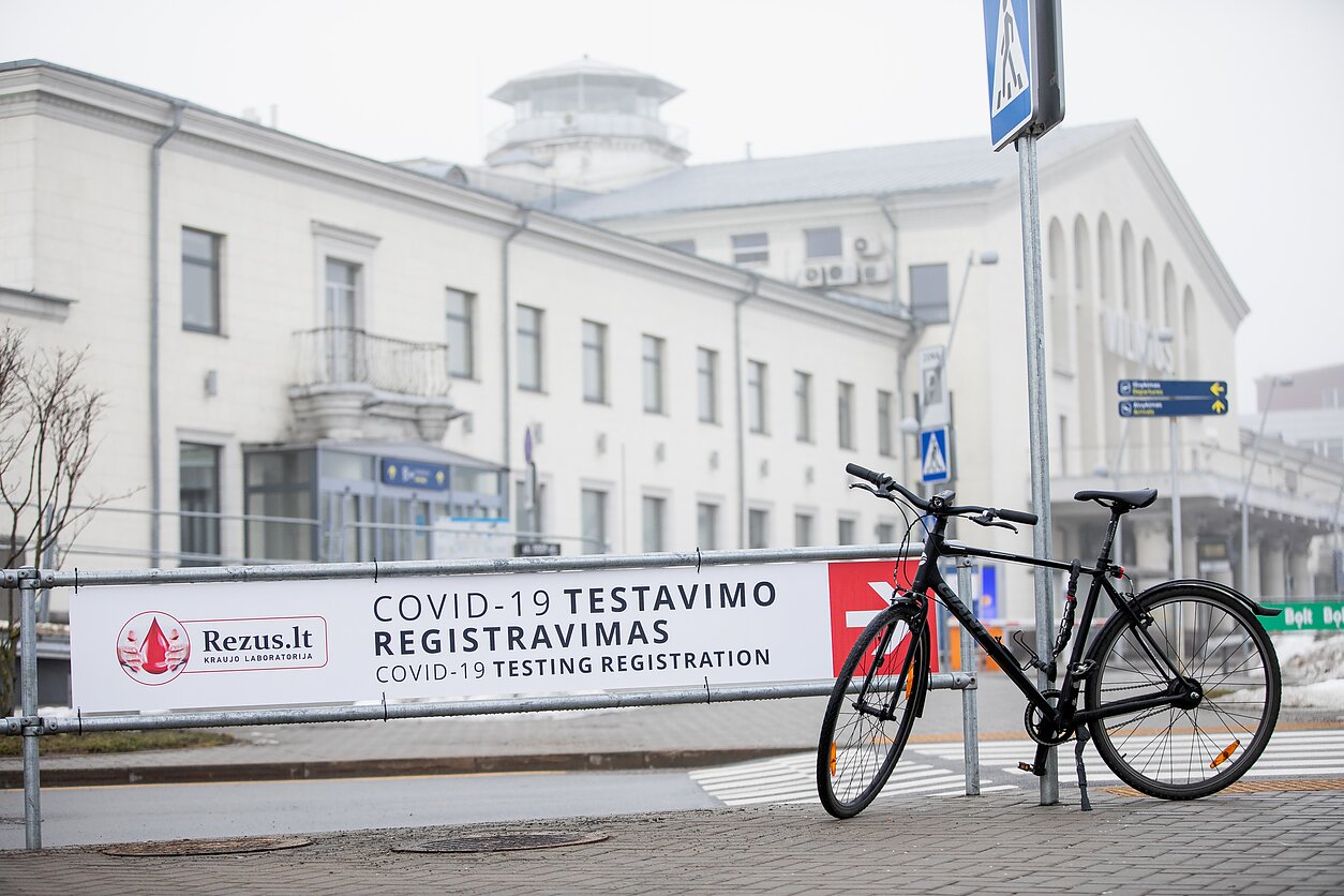COVID-19 testavimas Vilniaus oro uoste COVID-19 testavimas Vilniaus oro uoste