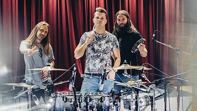 Roberto Semeniuko albumo įrašų akimirka