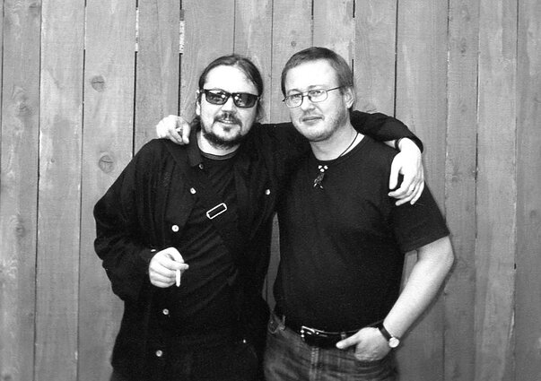 Oskaras Koršunovas, Gintaras Grajauskas Avinjono teatro festivalyje