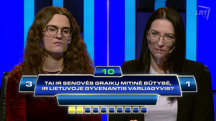 Kas ir kodėl? Tai ir senovės graikų mitinė būtybė, ir Lietuvoje gyvenantis varliagyvis?