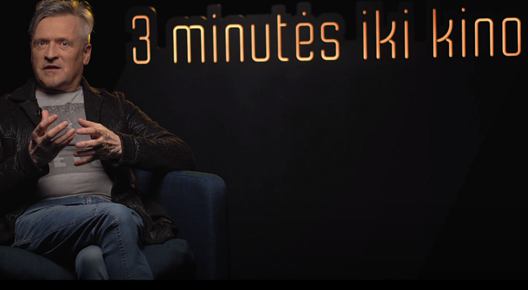 3 minutės iki kino. Filmą „Asmeninė pirkėja“ pristato režisierius, kino prodiuseris Stasys Baltakis