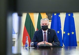 Gitanas Nausėda su Europos Komisijos vicepirmininku aptarė Astravo AE ir infrastruktūros projektus