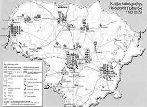 Soviet military bases in Lithuania