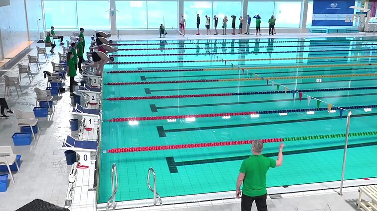 Baltijos šalių jaunimo plaukimo čempionatas. 1 diena. Parengiamieji plaukimai