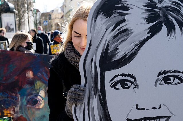 Protestas „Einanti paroda“