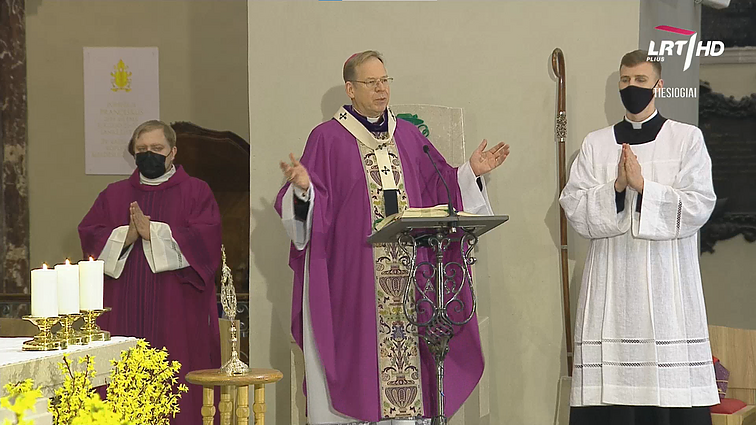 Šv. Mišios iš Vilniaus arkikatedros bazilikos