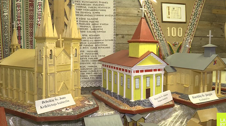 Labas rytas, Lietuva I d. Tremtyje fotografuoti išmokęs Bronius iš nuotraukų atkuria savo gyventas sodybas ir Anykščių bažnyčias