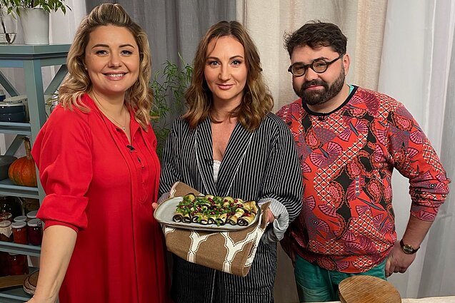 „Beatos virtuvėje“ – Dianos ir Rafailo Karpių baklažanų suktinukai