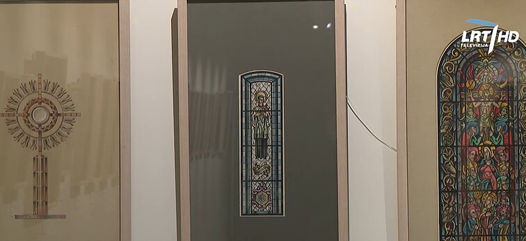 Kazio Varnelio namuose-muziejuje pirmą kartą eksponuojami Varnelio piešiniai, eskizai bažnyčių interjerams