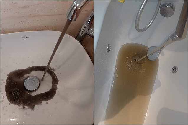 Drumzlinas vanduo Šančiuose Drumzlinas vanduo Šančiuose