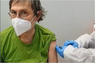Europos Parlamento narys prof. Liudas Mažylis buvo paskiepytas nuo COVID-19 infekcijos