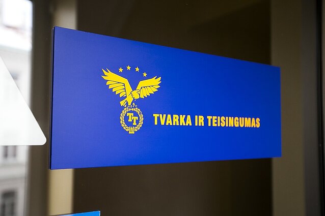 Prekybos poveikiu byloje „Tvarkai ir teisingumui“ skirta 112 tūkst. eurų bauda