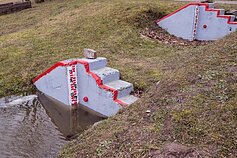Flood markings. Flood markings.