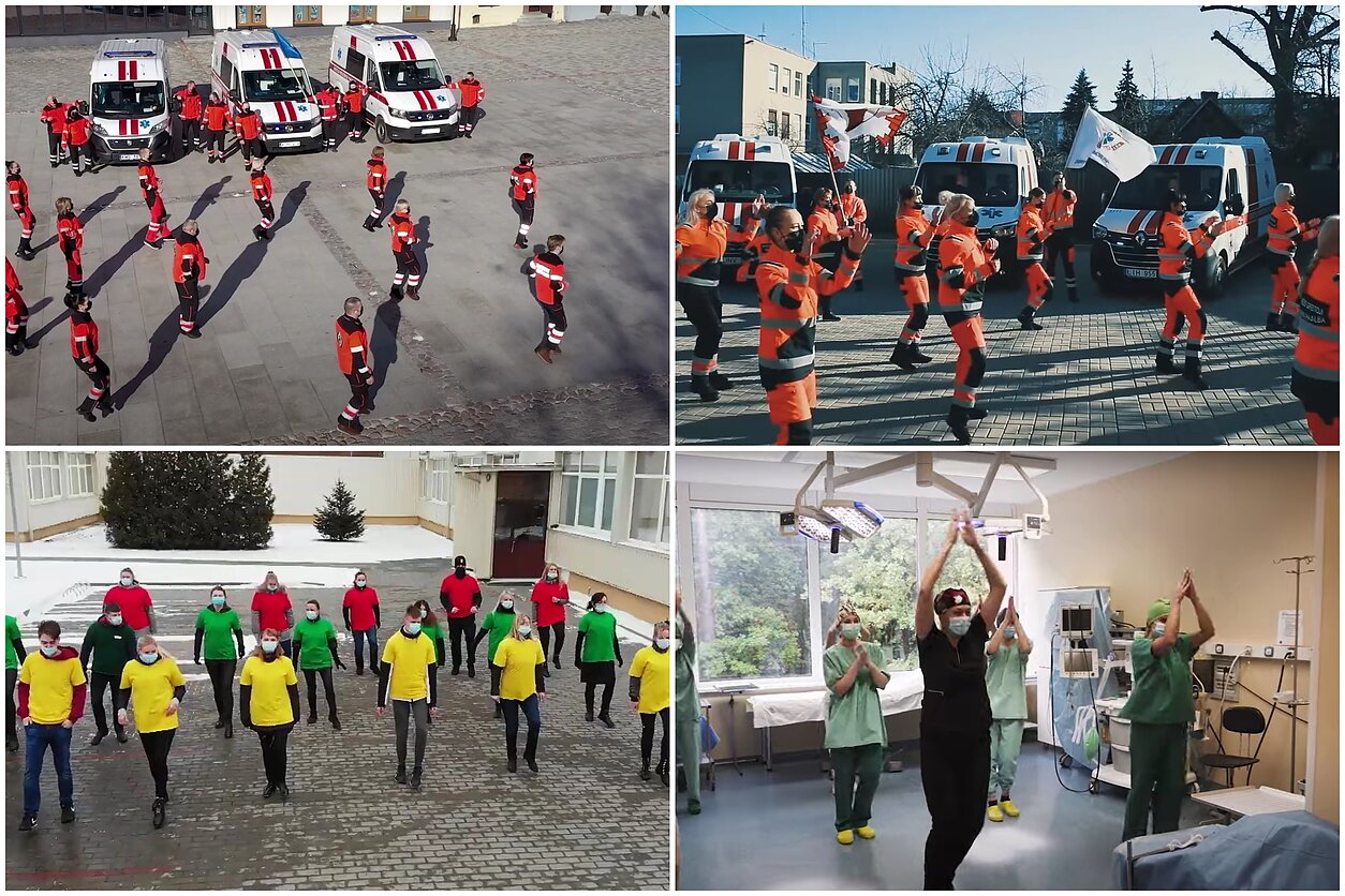Per Lietuvą ritasi „Jerusalema“ iššūkis
