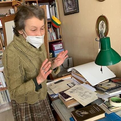 Kūrybos kontekstai. Dailininkės Taidos Balčiūnaitės kūrybos ir atminties stalčiai