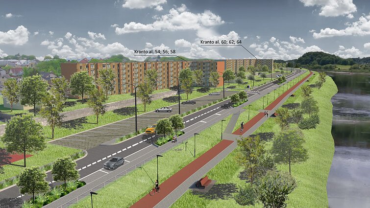 Nemuno Krantinės gatvės projektas Nemuno Krantinės gatvės projektas