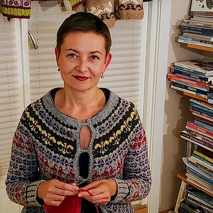Keturi milijonai. Su Norvegijoje gyvenančia vertėja Rasa Žiburkute – ir apie tarptautinę mezgimo kalbą