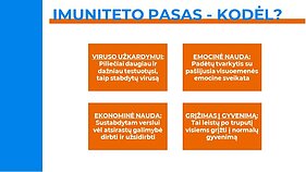 Imuniteto pasas Vilniuje