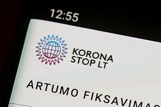 Korona Stop LT mobilioji programėlė