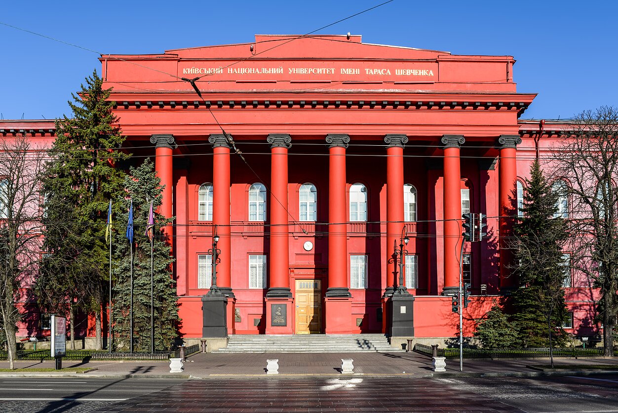 Taras Shevchenko University in Kyiv.