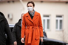 „AstraZeneca“ vakcina paskiepyta Viktorija Čmilytė-Nielsen „AstraZeneca“ vakcina paskiepyta Viktorija Čmilytė-Nielsen