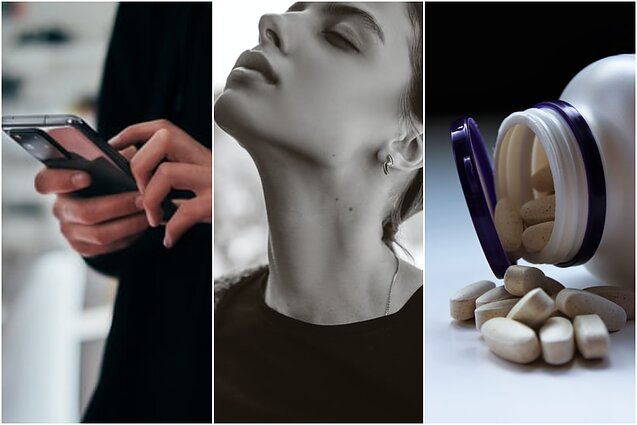 Klauskite daktaro. Išmaniųjų įrenginių žala, pratimai nuo „telefoninės kuprelės“ ir maisto papildų pinklės