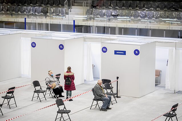 Kauno ledo rūmų vakcinavimo centras