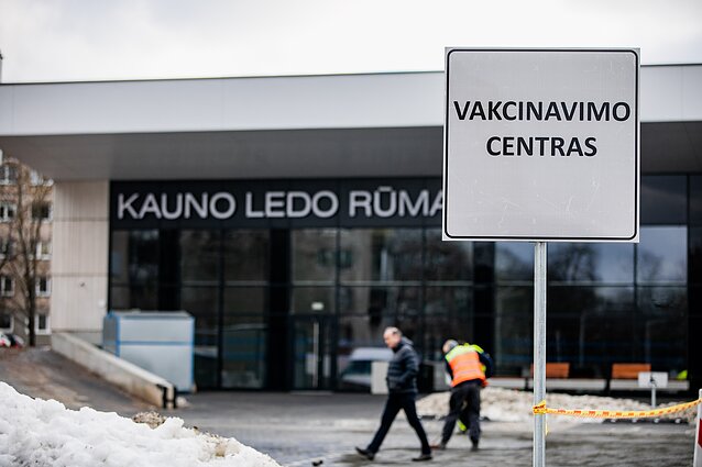Kauno ledo rūmų vakcinavimo centras Kauno ledo rūmų vakcinavimo centras