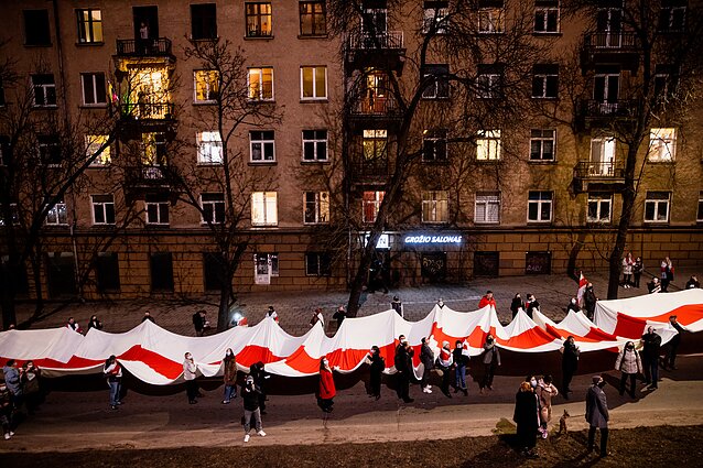 Baltarusijos nepriklausomybės dienos minėjimas Vilniuje