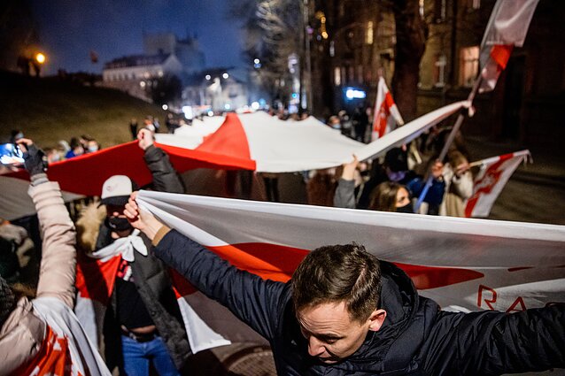 Baltarusijos nepriklausomybės dienos minėjimas Vilniuje