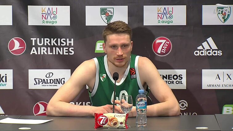 Marius Grigonis po Kauno „Žalgirio“ – Tel Avivo „Maccabi“ rungtynių: galiu prisiimti kaltę tik už save