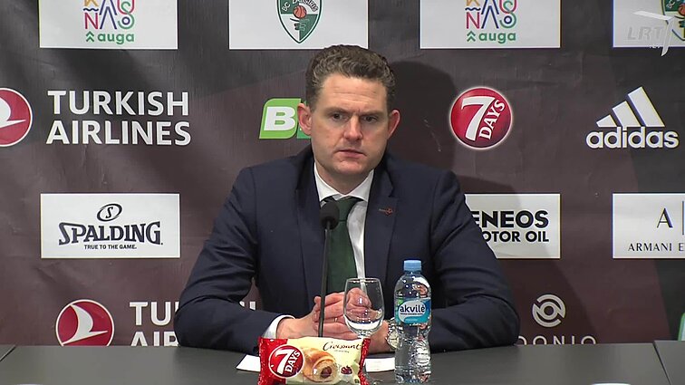 Schilleris po Kauno „Žalgirio“ – Tel Avivo „Maccabi“ rungtynių: tai buvo vienos geresnių klubo rungtynių per pastarąsias savaites