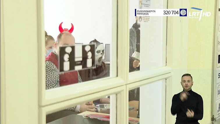 Žinios. Sportas. Orai (su vertimu į gestų k.)