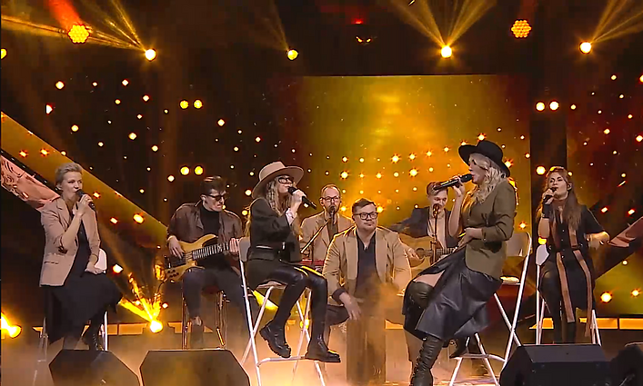 Dainuok su manim VII laida. Radvilė Galminaitė ir Liepa Norkevičienė – „If I Leave“