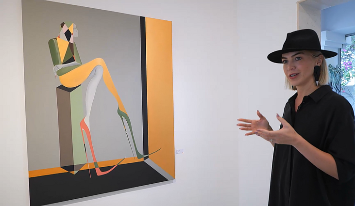 Savaitės lietuvė – menininkė iš Dubajaus Birutė Brandt