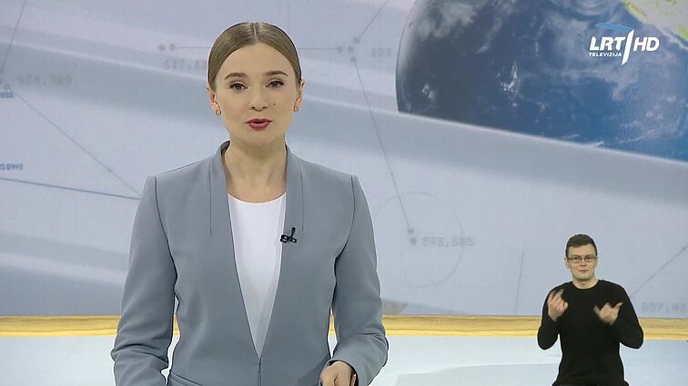 Žinios. Sportas. Orai (su vertimu į gestų k.)