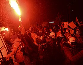 Protestai prieš abortų draudimą Lenkijoje