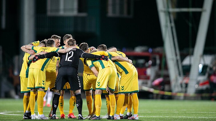 Pasaulio futbolo čempionato atrankos rungtynės. Lietuva – Italija