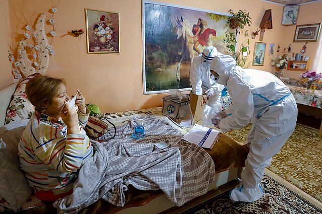 Žinios. Vienoje skurdžiausių Europos valstybių Moldovoje medikai teigia nematantys pandemijos pabaigos