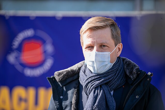 Šimašius: tikimės, kad per Velykų savaitgalį bus paskiepyta apie 12 tūkst. žmonių