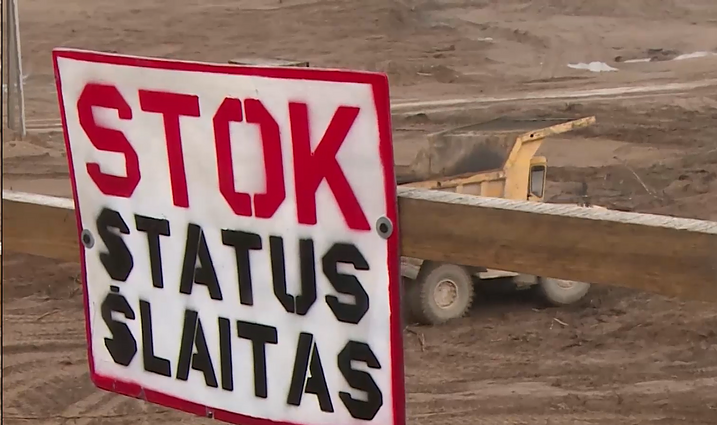 Kauno rajone – priešinimasis ketinimams kasti žvyrą netoli Nemuno: gyventojai baiminasi, kad bus priversti palikti namus