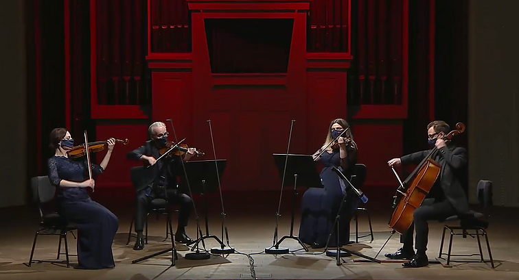 Paskutiniai „Kristaus žodžiai nuo kryžiaus“ – iš Filharmonijos. Vilniaus valstybinis kvartetas