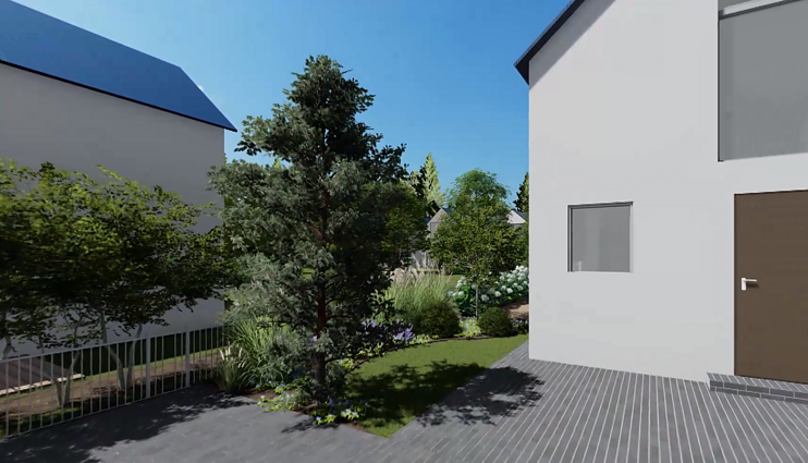 Kiemo apželdinimo projekto kūrimas: medelyno šeimininkai dalinasi pataria, kaip kiemą paversti visus metus žaliuojančiu sodu