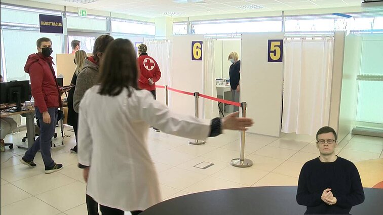 Žinios. Sportas. Orai (su vertimu į gestų k.)