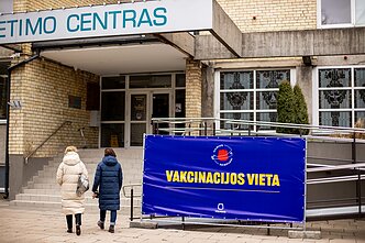 Naujas vakcinavimo centras Žirmūnų g.1 Naujas vakcinavimo centras Žirmūnų g.1