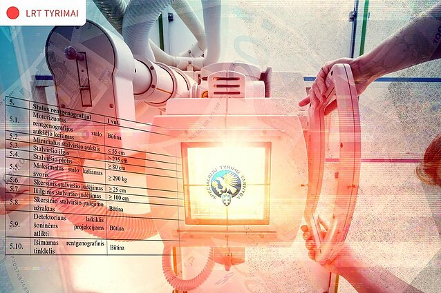 LRT tyrimas: STT įtaria gydymo įstaigų vadovų ir tiekėjų sandorius dėl rentgeno aparatų pirkimų