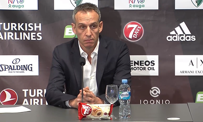 „Panathinaikos“ treneris Kattashas: blogas ne tik rezultatas, bet ir mūsų žaidimas šiandien
