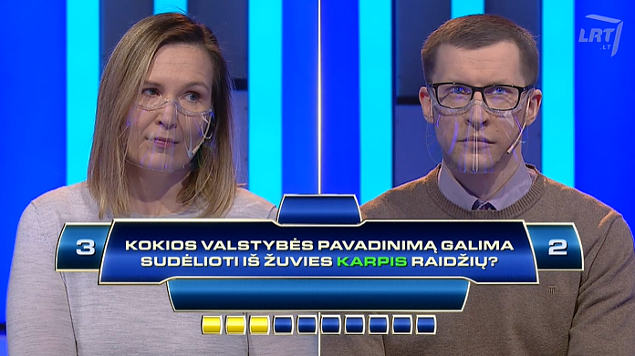 Kas ir kodėl? Kokios valstybės pavadinimą galima sudėlioti iš žuvies karpis raidžių?