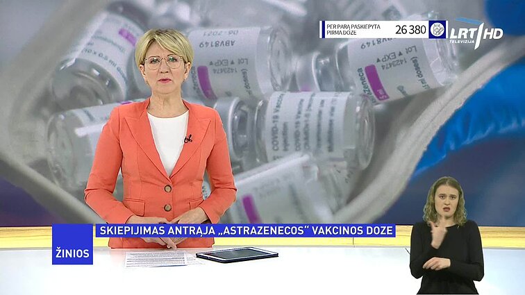 Žinios. Orai (su vertimu į gestų k.)